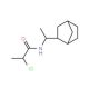 N-(1-bicyclo[2.2.1]hept-2-ylethyl)-2-chloropropanamide - chemical structure image
