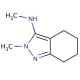 N,1-Dimethyl-4,5,6,7-tetrahydro-1H-indazol-3-amine (CAS 17289-49-5) - chemical structure image