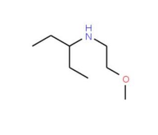 N-(1-ethylpropyl)-N-(2-methoxyethyl)amine - chemical structure image