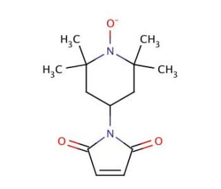 N-(1-Oxyl-2,2,6,6-tetramethyl-4-piperidinyl)maleimide (CAS 15178-63-9) - chemical structure image