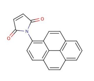 N-(1-Pyrenyl) Maleimide (CAS 42189-56-0) - chemical structure image