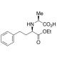 (−)-N-[1-(R)-Ethoxycarbonxyl-3-phenylpropyl]-L-alanine (CAS 84324-12-9) - chemical structure image