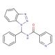 N-(1H-Benzotriazol-1-ylphenylmethyl)-3-pyridinecarboxamide 的分子结构, CAS编号: 138768-28-2 N-(1H-Benzotriazol-1-ylphenylmethyl)-3-pyridinecarboxamide (CAS 138768-28-2) - chemical structure image