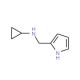 N-(1H-Pyrrol-2-ylmethyl)cyclopropanamine - chemical structure image