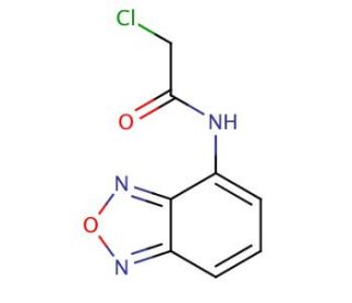 N-2,1,3-Benzoxadiazol-4-yl-2-chloroacetamide - chemical structure image