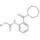 N-[2-(1-Azepanylcarbonyl)phenyl]-2-bromoacetamide - chemical structure image