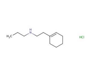 N-[2-(1-Cyclohexen-1-yl)ethyl]-1-propanaminehydrochloride - chemical structure image
