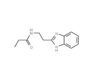 N-[2-(1H-benzimidazol-2-yl)ethyl]propanamide - chemical structure image