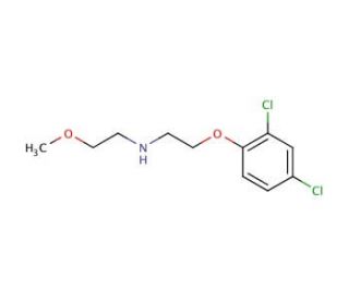 N-[2-(2,4-Dichlorophenoxy)ethyl]-N-(2-methoxyethyl)amine - chemical structure image