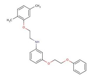 N-[2-(2,5-Dimethylphenoxy)ethyl]-3-(2-phenoxyethoxy)aniline - chemical structure image