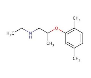 N-[2-(2,5-Dimethylphenoxy)propyl]-N-ethylamine - chemical structure image
