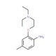 N-[2-(2-Amino-5-methylphenoxy)ethyl]-N,N-diethylamine - chemical structure image