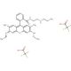 N-[2-(2-Aminoethylamino)ethyl]rhodamine 6G-amide bis(trifluoroacetate) - chemical structure image
