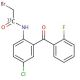 N-[2-(2-Fluorophenyl)-4-chlorophenyl-2-bromoacetamide-13C1 的分子结构, CAS编号: 1189420-49-2 N-[2-(2-Fluorophenyl)-4-chlorophenyl-2-bromoacetamide-13C1 (CAS 1189420-49-2) - chemical structure image