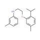 N-[2-(2-Isopropyl-5-methylphenoxy)ethyl]-3-methylaniline - chemical structure image