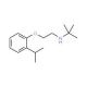 N-[2-(2-Isopropylphenoxy)ethyl]-2-methyl-2-propanamine - chemical structure image
