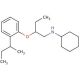 N-{2-[2-(sec-Butyl)phenoxy]butyl}cyclohexanamine (CAS 1040681-02-4) - chemical structure image