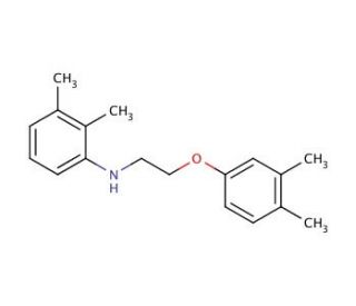 N-[2-(3,4-Dimethylphenoxy)ethyl]-2,3-dimethylaniline - chemical structure image