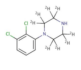 N-(2,3-Dichlorophenyl)piperazine-d8 - chemical structure image