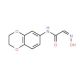 N-(2,3-Dihydro-benzo[1,4]dioxin-6-yl)-2-hydroxyimino-acetamide - chemical structure image