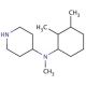 N-(2,3-Dimethylcyclohexyl)-N-methylpiperidin-4-amine (CAS 1186644-90-5) - chemical structure image