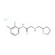 N-(2,3-dimethylphenyl)-2-[(tetrahydrofuran-2-ylmethyl)amino]acetamide hydrochloride - chemical structure image