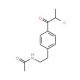 N-{2-[4-(2-chloropropanoyl)phenyl]ethyl}acetamide - chemical structure image
