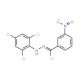 N-(2,4,6-Trichlorophenyl)-3-nitrobenzenecarbohydrazonoyl chloride (CAS 861363-66-8) - chemical structure image
