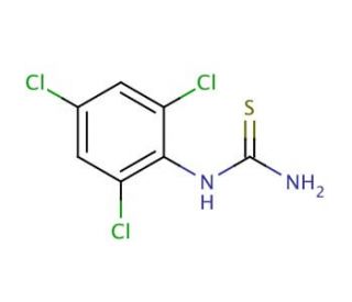 N-(2,4,6-Trichlorophenyl)thiourea (CAS 31118-87-3) - chemical structure image