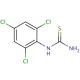 N-(2,4,6-Trichlorophenyl)thiourea (CAS 31118-87-3) - chemical structure image