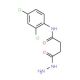 N-(2,4-Dichlorophenyl)-4-hydrazino-4-oxobutanamide - chemical structure image