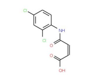 N-(2,4-Dichlorophenyl)maleamic acid (CAS 95695-47-9) - chemical structure image