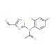 N-(2,4-difluorophenyl)-N-(4-formyl-1,3-thiazol-2-yl)acetamide - chemical structure image