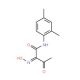 N-(2,4-Dimethyl-phenyl)-2-hydroxyimino-3-oxo-butyramide (CAS 42056-96-2) - chemical structure image