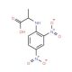 N-(2,4-Dinitrophenyl)-L-alanine (CAS 1655-52-3) - chemical structure image
