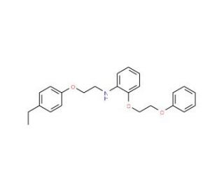 N-[2-(4-Ethylphenoxy)ethyl]-2-(2-phenoxyethoxy)aniline - chemical structure image