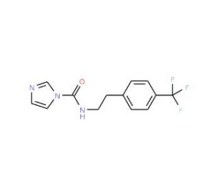 N-{2-[4-(trifluoromethyl)phenyl]ethyl}-1H-imidazole-1-carboxamide - chemical structure image