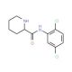 N-(2,5-dichlorophenyl)piperidine-2-carboxamide - chemical structure image