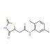 N-(2,5-Dimethylphenyl)-2-(2-mercapto-4-oxo-4,5-dihydro-1,3-thiazol-5-yl)acetamide - chemical structure image