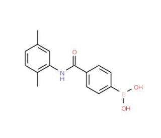 N-(2,5-Dimethylphenyl) 4-boronobenzamide (CAS 913835-40-2) - chemical structure image