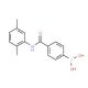 N-(2,5-Dimethylphenyl) 4-boronobenzamide (CAS 913835-40-2) - chemical structure image