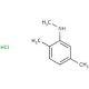 N,2,5-trimethylaniline hydrochloride - chemical structure image