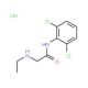 N-(2,6-dichlorophenyl)-2-(ethylamino)acetamide hydrochloride - chemical structure image