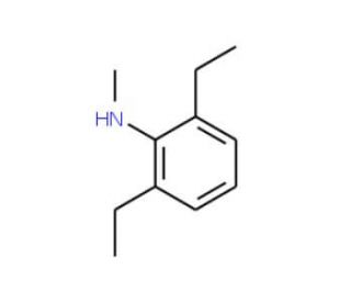 N-(2,6-Diethylphenyl)-N-methylamine - chemical structure image