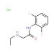 N-(2,6-difluorophenyl)-2-(ethylamino)acetamide hydrochloride - chemical structure image