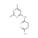 N-(2,6-Dimethyl-pyrimidin-4-yl)-succinamic acid - chemical structure image