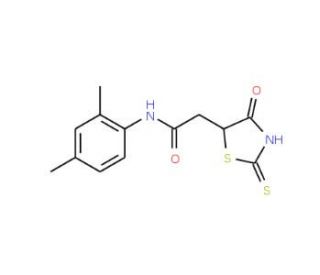 N-(2,6-Dimethylphenyl)-2-(2-mercapto-4-oxo-4,5-dihydro-1,3-thiazol-5-yl)acetamide - chemical structure image