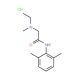 N-(2,6-Dimethylphenyl)-2-(ethylmethylamino)acetamide Hydrochloride 的分子结构, CAS编号: 50295-20-0 N-(2,6-Dimethylphenyl)-2-(ethylmethylamino)acetamide Hydrochloride (CAS 50295-20-0) - chemical structure image