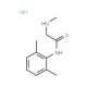 N-(2,6-dimethylphenyl)-2-(methylamino)acetamide hydrochloride (CAS 42459-27-8) - chemical structure image
