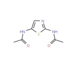 N-[2-(acetylamino)-1,3-thiazol-5-yl]acetamide - chemical structure image